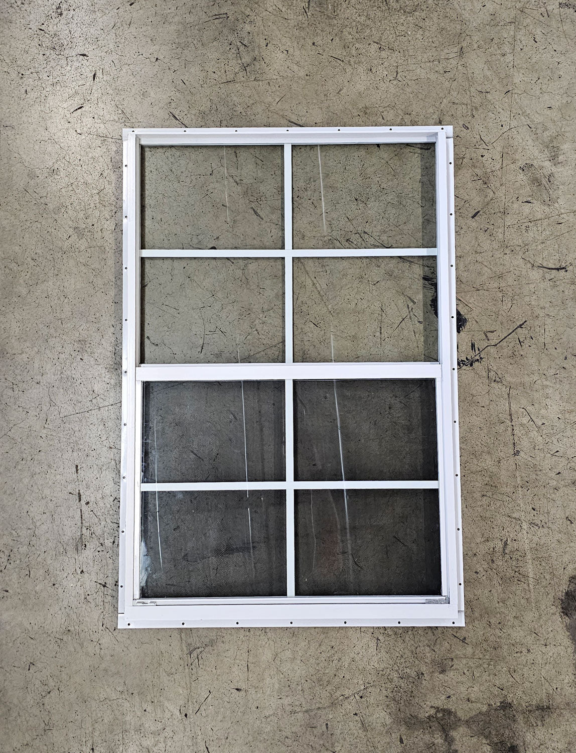 24x36 White Flush Mount Shed Window