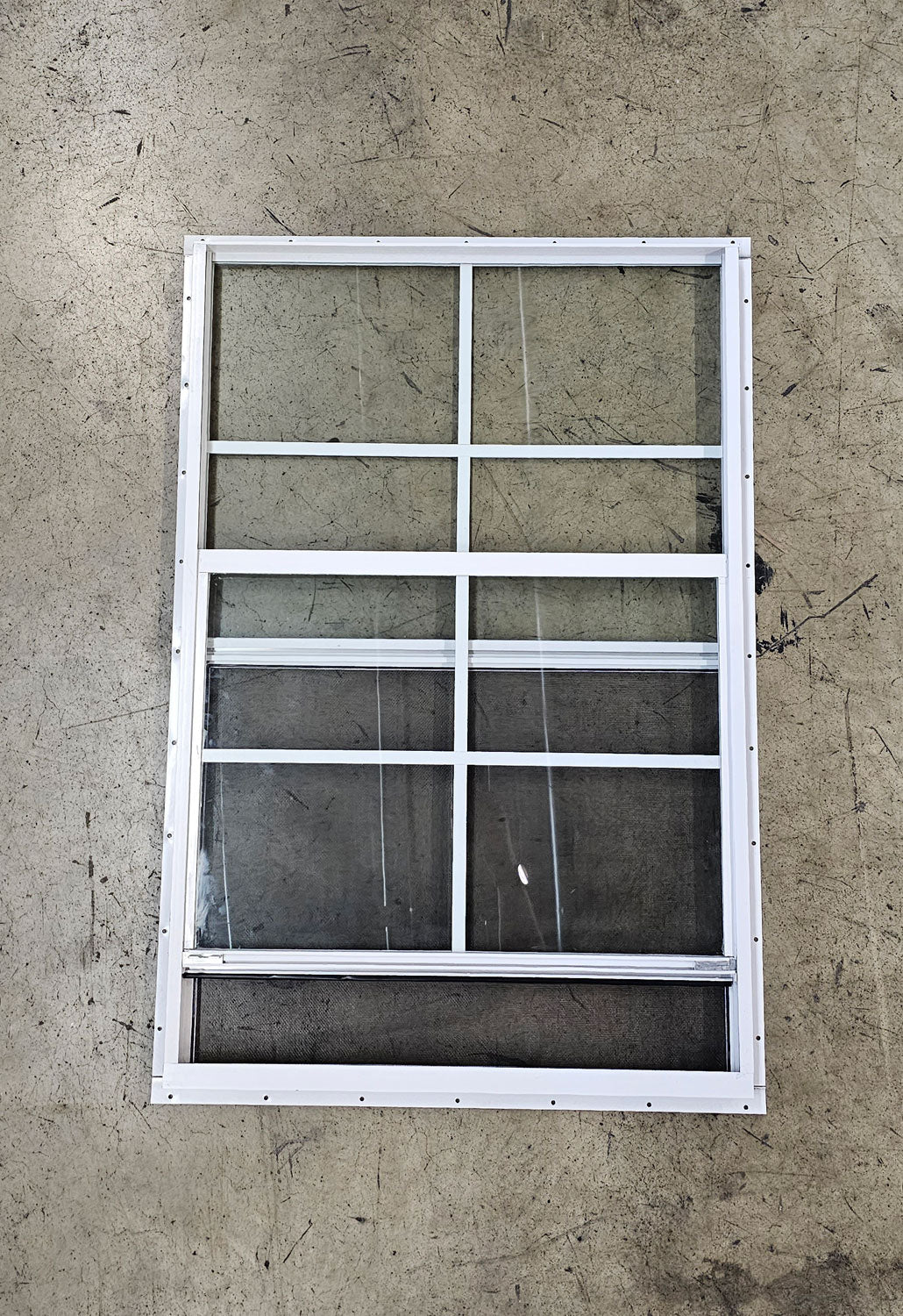 24x36 White Flush Mount Shed Window