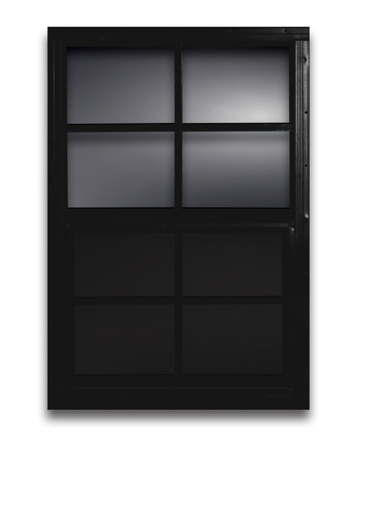 24x36 Black Flush Mount Window