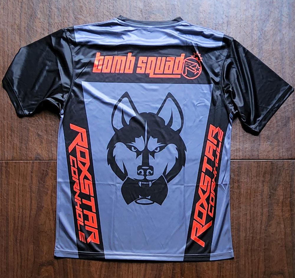 Jersey Short Sleeve T-Shirt | D13 | Gray/Orange