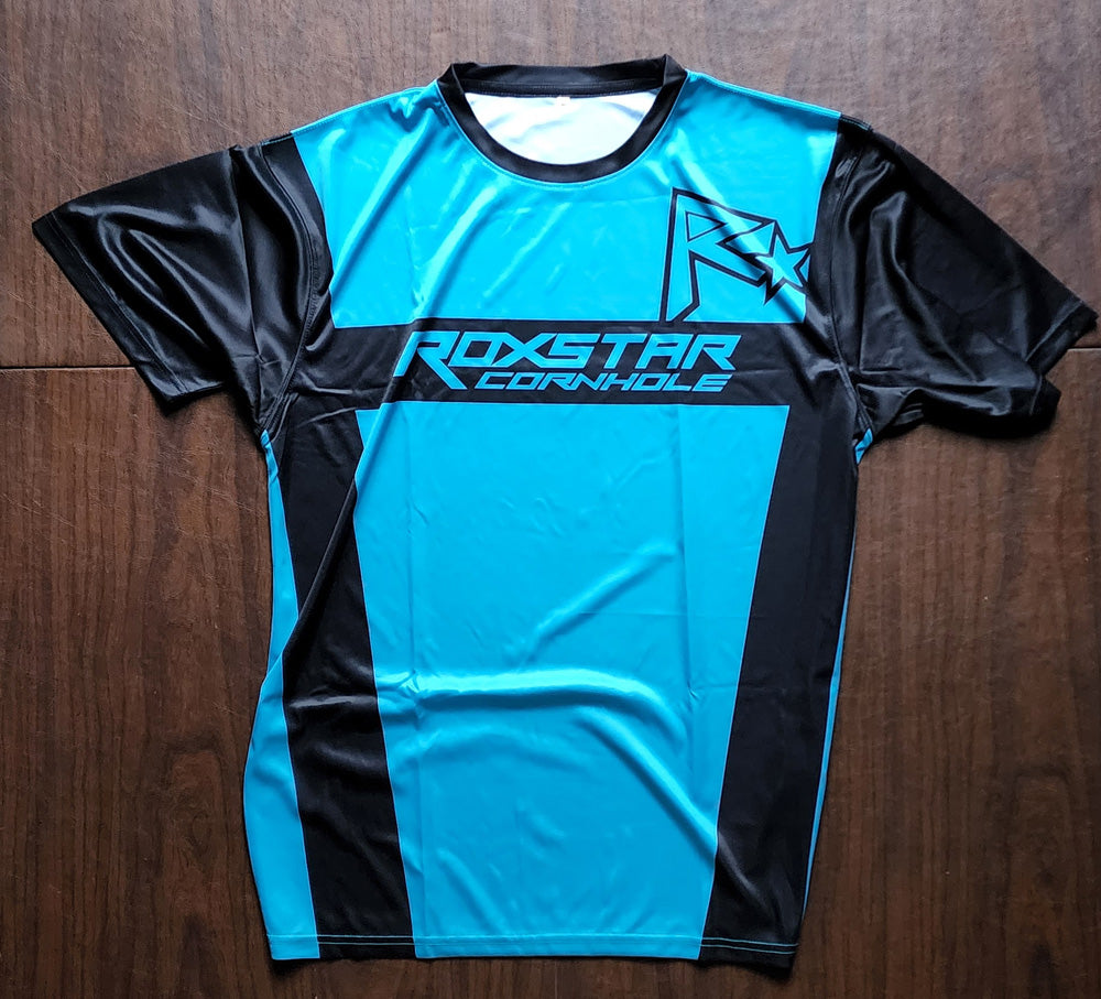 Jersey Short Sleeve T-Shirt | D13 | Teal/Black