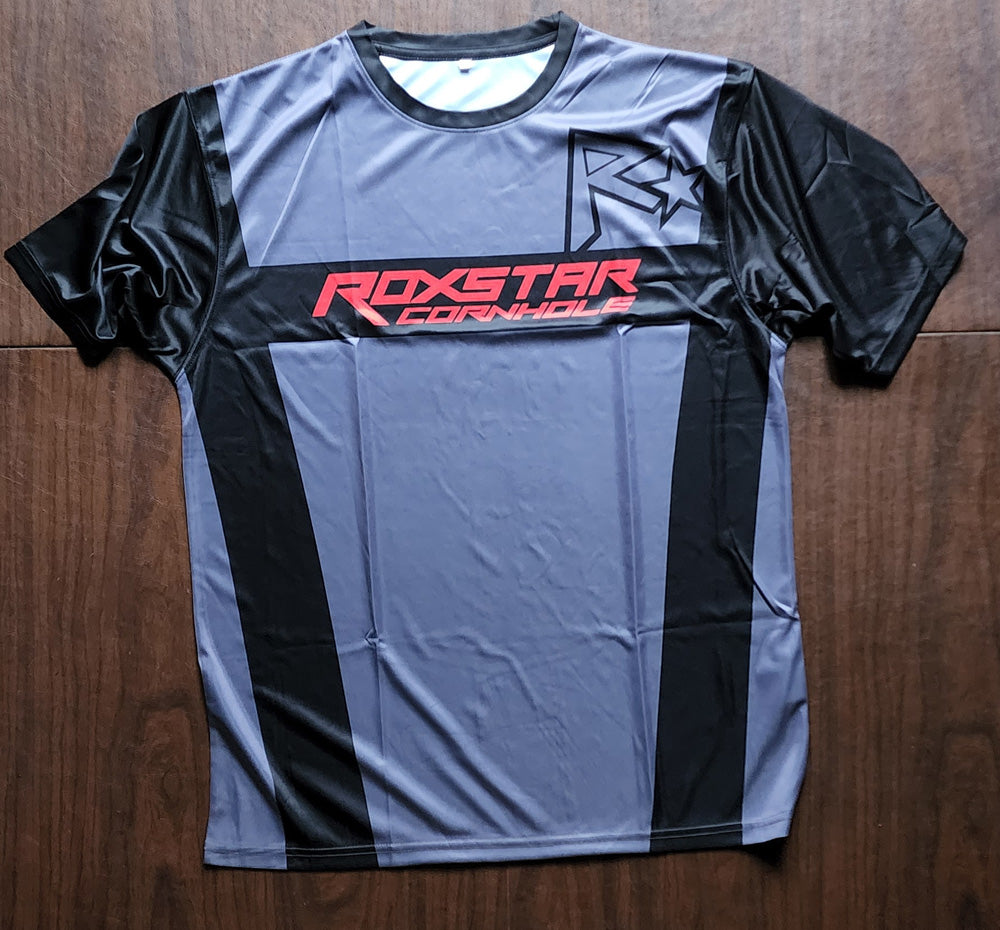 Jersey Short Sleeve T-Shirt | D13 | Gray/Red