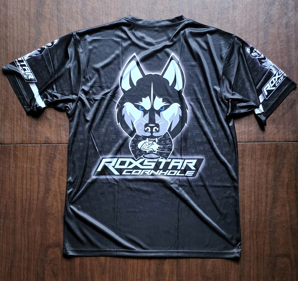 Jersey Short Sleeve T-Shirt | D18 | Black/White