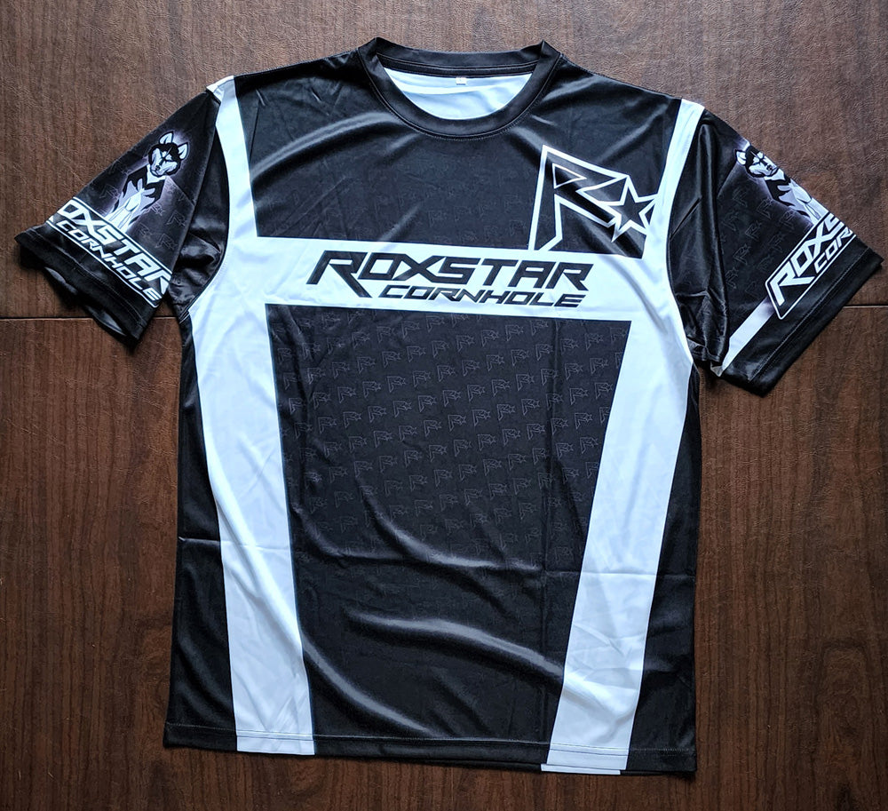 Jersey Short Sleeve T-Shirt | D25 | Black/White