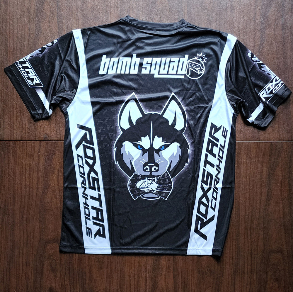 Jersey Short Sleeve T-Shirt | D25 | Black/White