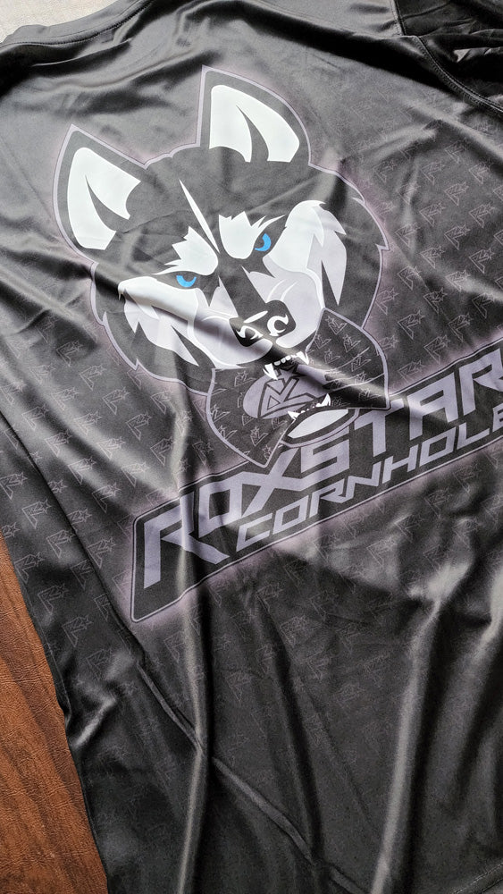 Jersey Short Sleeve T-Shirt | D18 | Black/Gray
