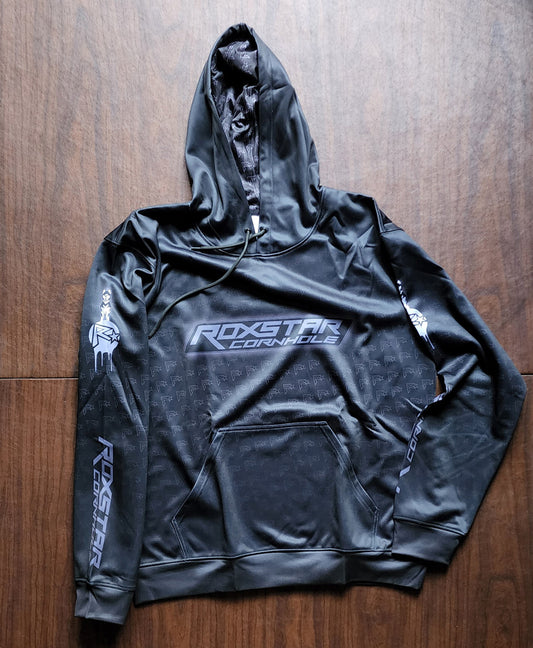 Sweat Shirt | Pull Over Hoodie | D30 | Black/Gray