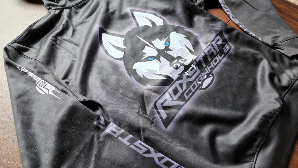 Sweat Shirt | Pull Over Hoodie | D30 | Black/Gray