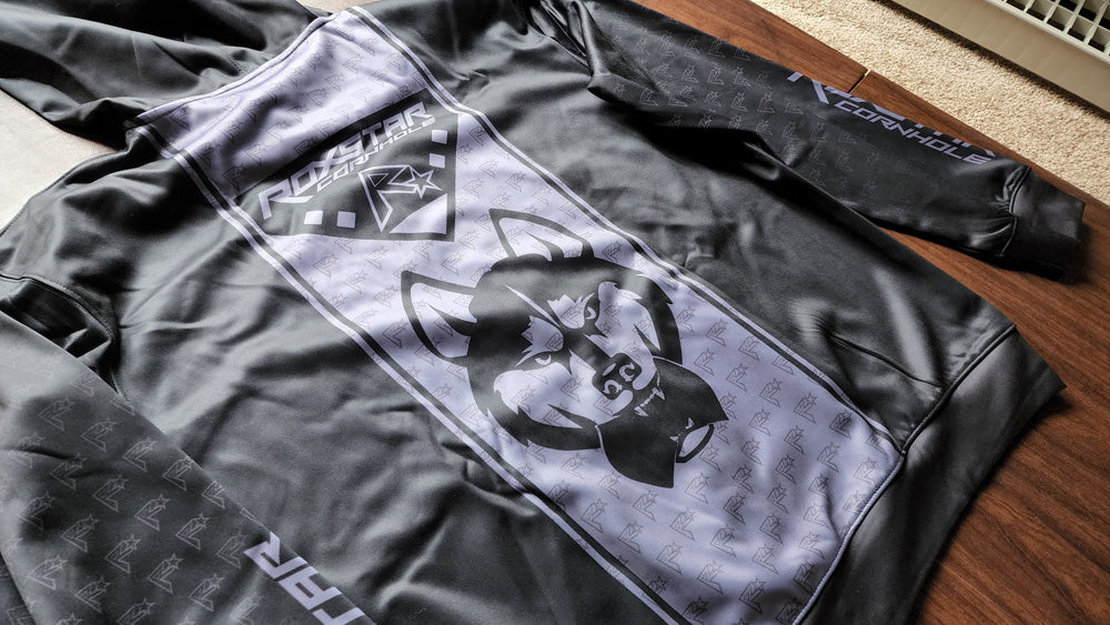 Sweat Shirt | Zip Up Hoodie | D33 | Black/Gray