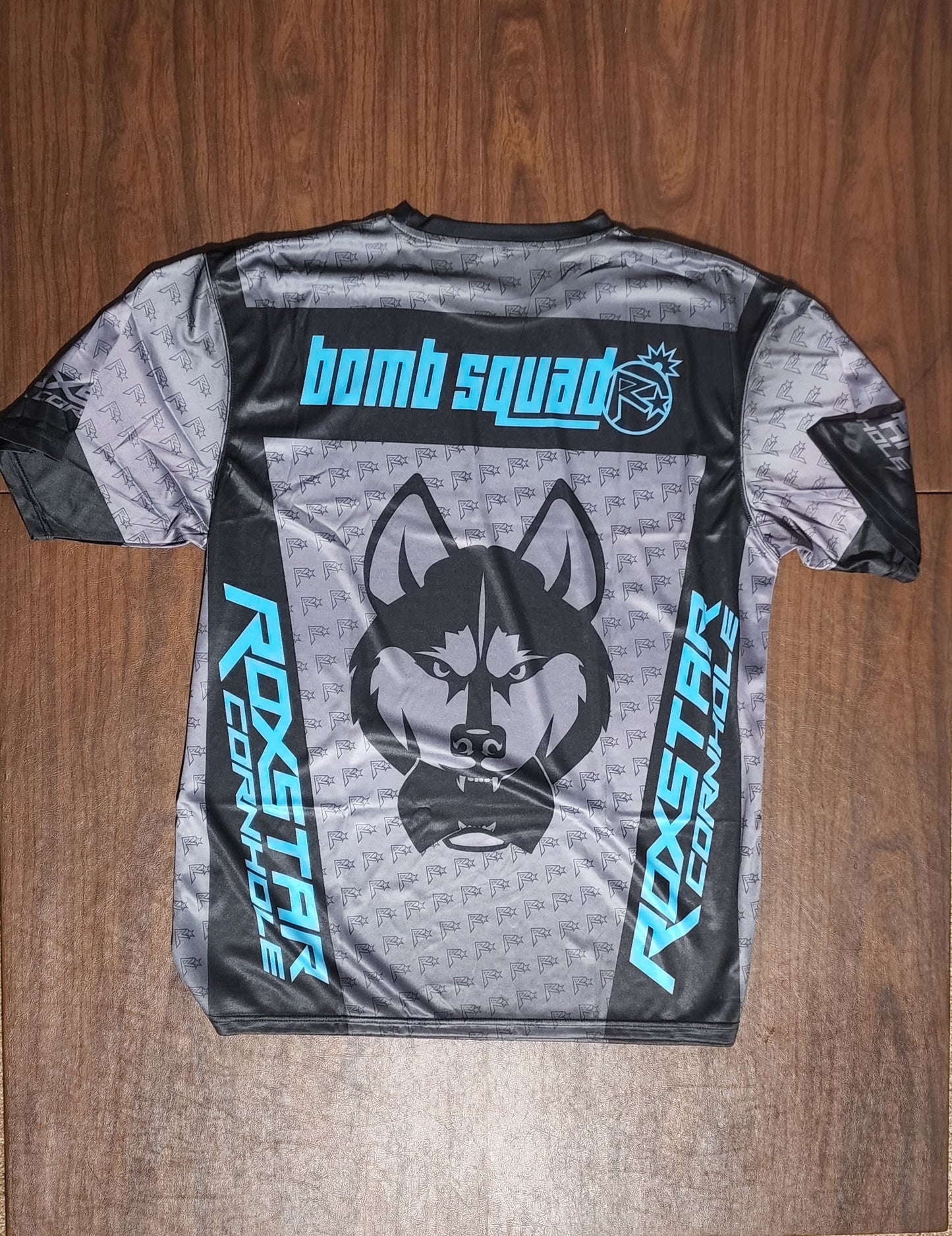 Jersey Short Sleeve T-Shirt | DT30 | Black/Gray/Teal