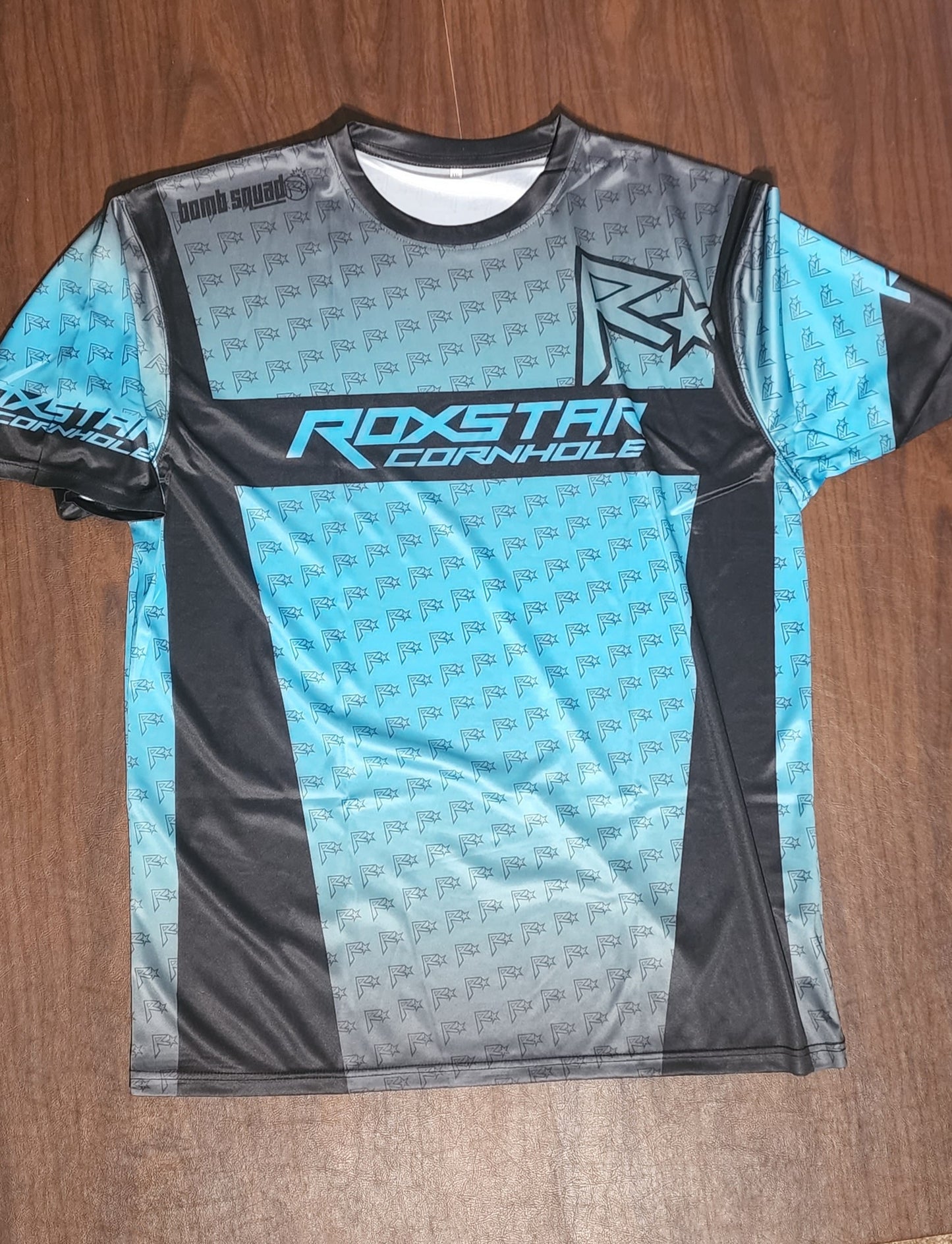 Jersey Short Sleeve T-Shirt | DT30 | Black/Teal