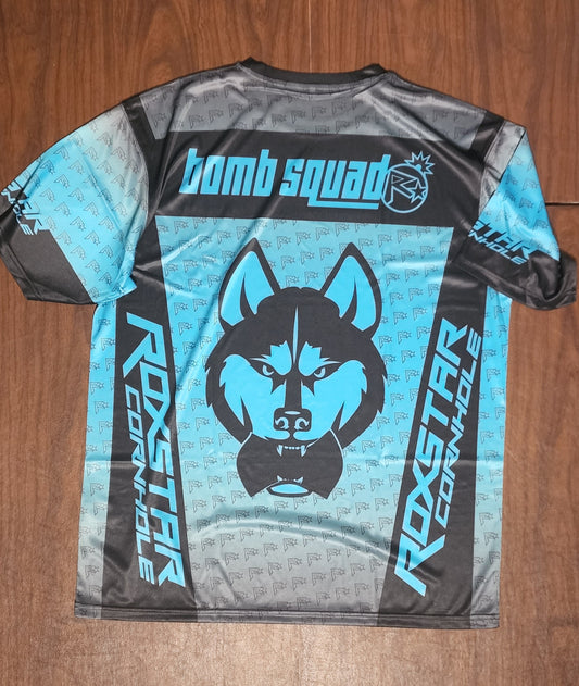 Jersey Short Sleeve T-Shirt | DT30 | Black/Teal