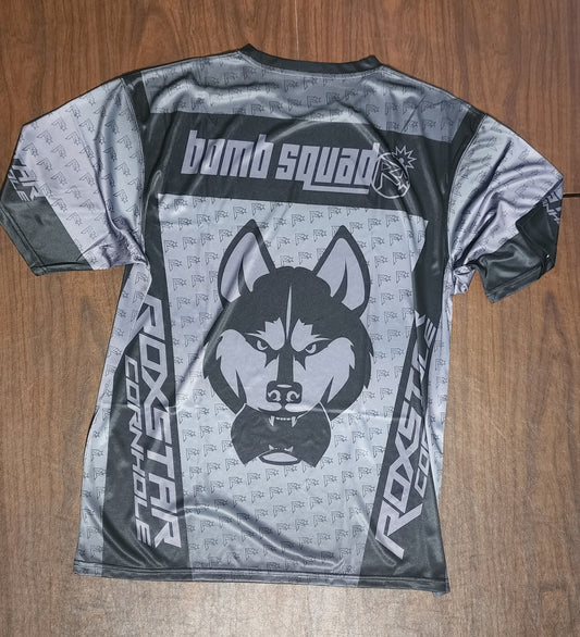 Jersey Short Sleeve T-Shirt | DT30 | Black/Gray
