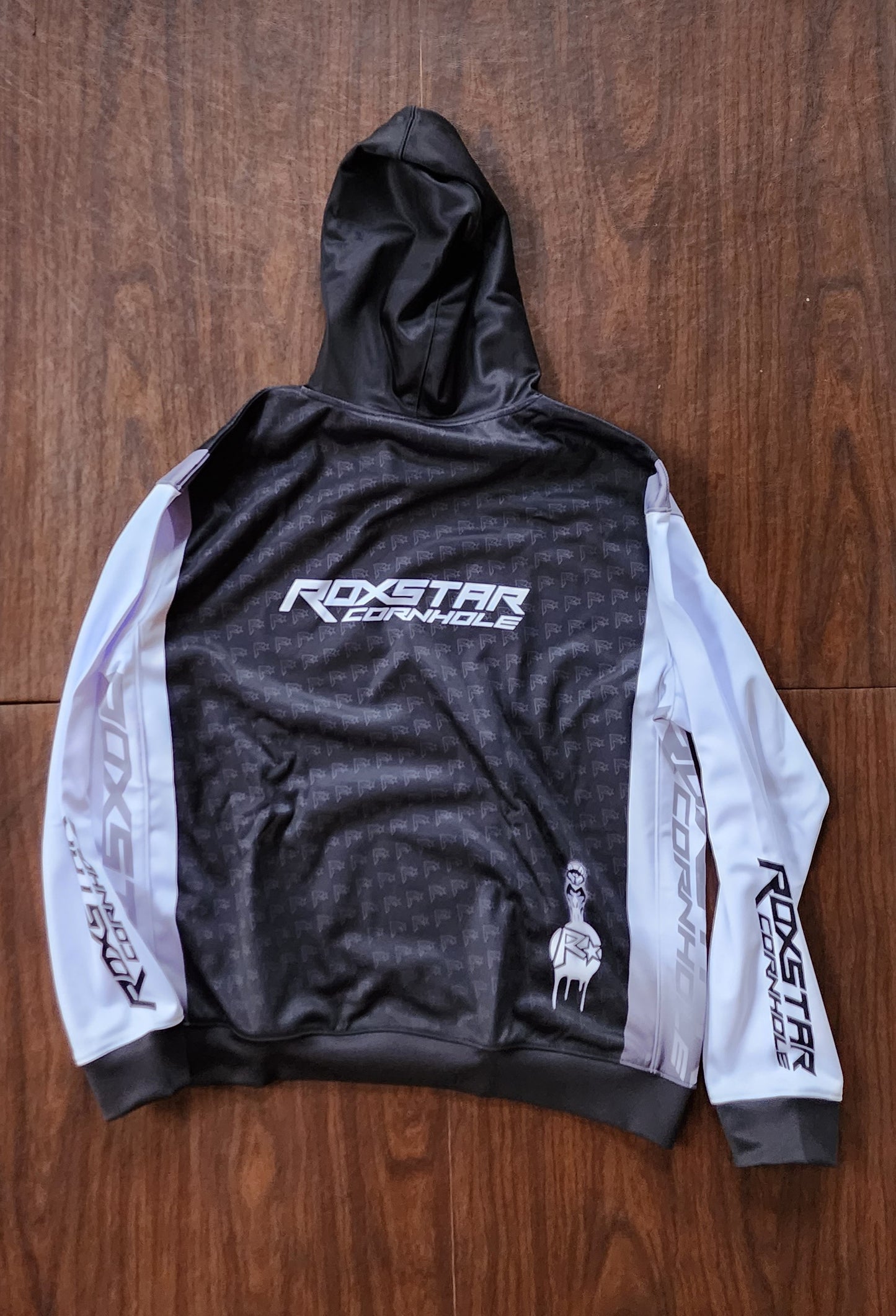 Sweat Shirt | Pull Over Hoodie | RH44WB | White/Black