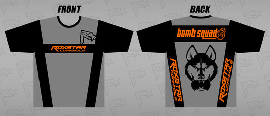Jersey Short Sleeve T-Shirt | D13 | Gray/Orange