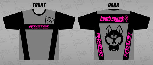 Jersey Short Sleeve T-Shirt | D13 | Gray/Pink