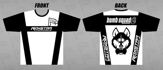 Jersey Short Sleeve T-Shirt | D13 | White/Black