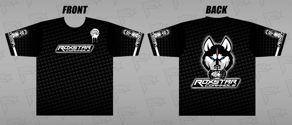 Jersey Short Sleeve T-Shirt | D18 | Black/White