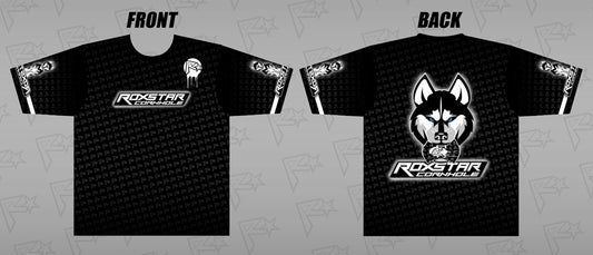 Jersey Short Sleeve T-Shirt | D18 | Black/White